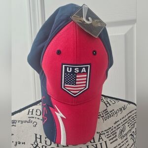 USA red,white And Blue Cap. One Size